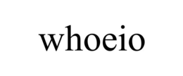 WHOEIO trademark