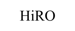 HIRO trademark