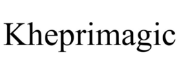 KHEPRIMAGIC trademark