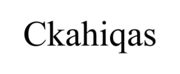 CKAHIQAS trademark