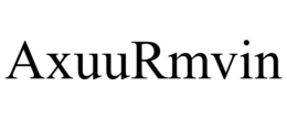 AXUURMVIN trademark
