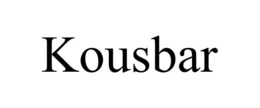 KOUSBAR trademark