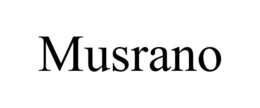MUSRANO trademark
