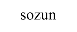 SOZUN trademark