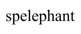 SPELEPHANT trademark