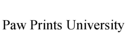 PAW PRINTS UNIVERSITY trademark
