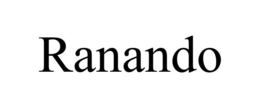 RANANDO trademark