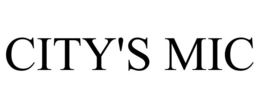 CITY'S MIC trademark