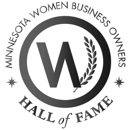 MINNESOTA WOMEN BUSINESS OWNERS HALL OF FAME trademark