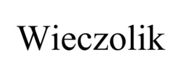 WIECZOLIK trademark