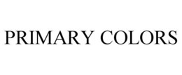 PRIMARY COLORS trademark