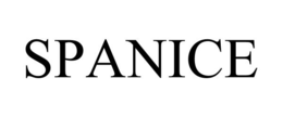 SPANICE trademark