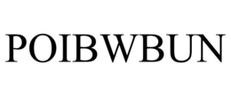 POIBWBUN trademark