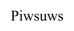 PIWSUWS trademark