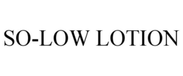 SO-LOW LOTION trademark
