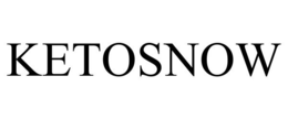KETOSNOW trademark