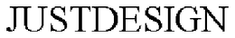 JUSTDESIGN trademark