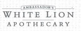 AMBASSADOR'S WHITE LION APOTHECARY trademark