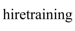 HIRETRAINING trademark