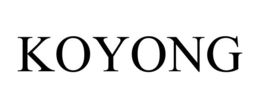 KOYONG trademark