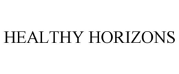 HEALTHY HORIZONS trademark