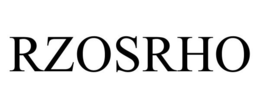 RZOSRHO trademark