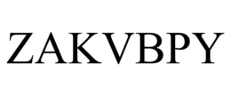 ZAKVBPY trademark