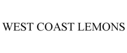 WEST COAST LEMONS trademark