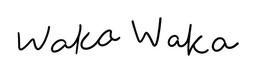 WAKA WAKA trademark