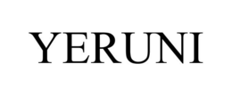 YERUNI trademark