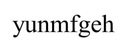 YUNMFGEH trademark