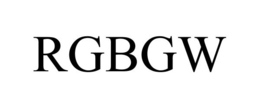 RGBGW trademark