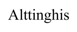 ALTTINGHIS trademark