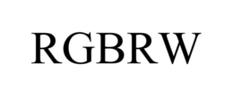 RGBRW trademark