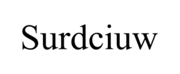 SURDCIUW trademark