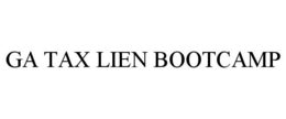 GA TAX LIEN BOOTCAMP trademark