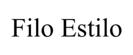 FILO ESTILO trademark