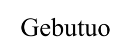 GEBUTUO trademark