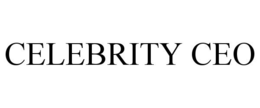 CELEBRITY CEO trademark