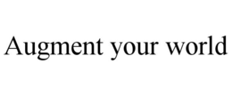 AUGMENT YOUR WORLD trademark