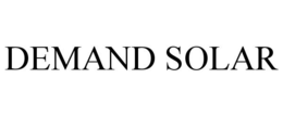 DEMAND SOLAR trademark