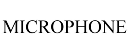 MICROPHONE trademark