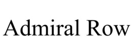 ADMIRAL ROW trademark