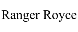 RANGER ROYCE trademark