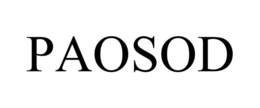 PAOSOD trademark