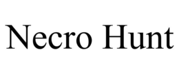 NECRO HUNT trademark