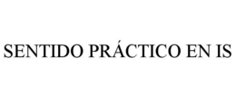 SENTIDO PRÁCTICO EN IS trademark