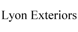 LYON EXTERIORS trademark