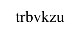 TRBVKZU trademark