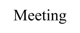 MEETING trademark